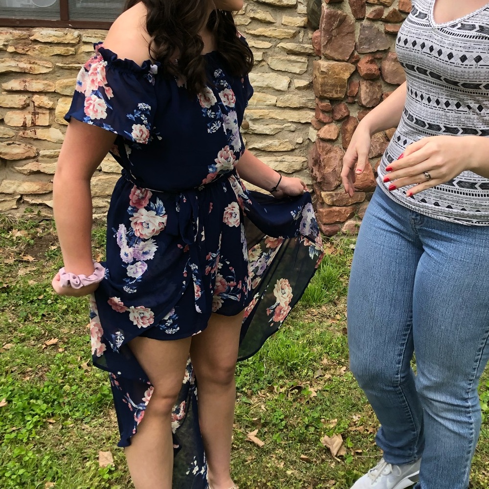 High-Low Romper